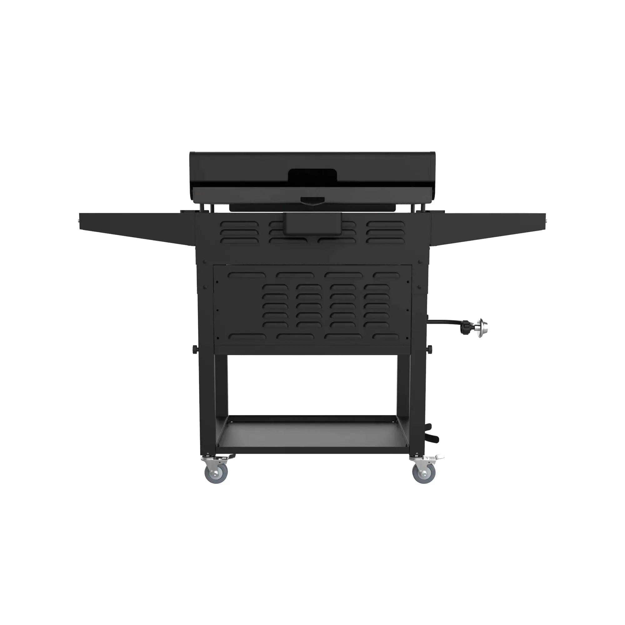 28-Inch 2-Burner Griddle with Electric Air Fryer and Hood - Image 6