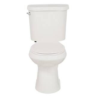 2-Piece 1.28 GPF High-Efficiency Single-Flush Elongated Toilet, White - Image 6