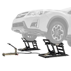 Hydraulic Car Lift with Ramp, 3,000 lb. Capacity per Pair